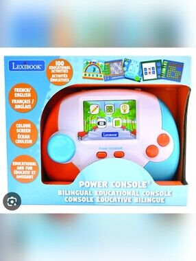 LexiBook Power Console Bilingual Educational Console. Spanish/English. New.